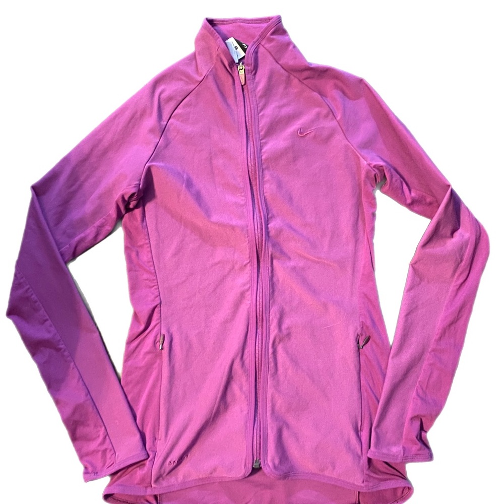 Nike Dry Fit Full Zip Jacket with Thumb Holes